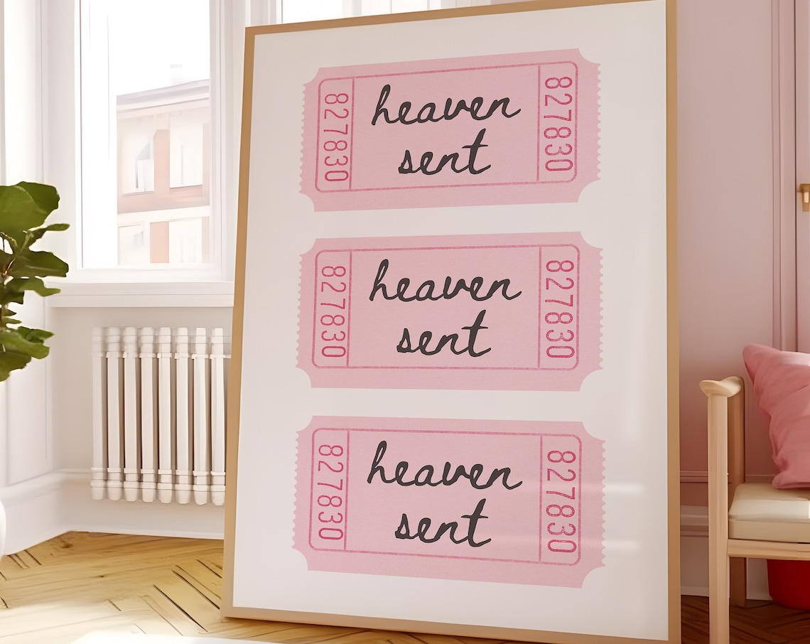Cherry Bow Coquette Aesthetic Art Print