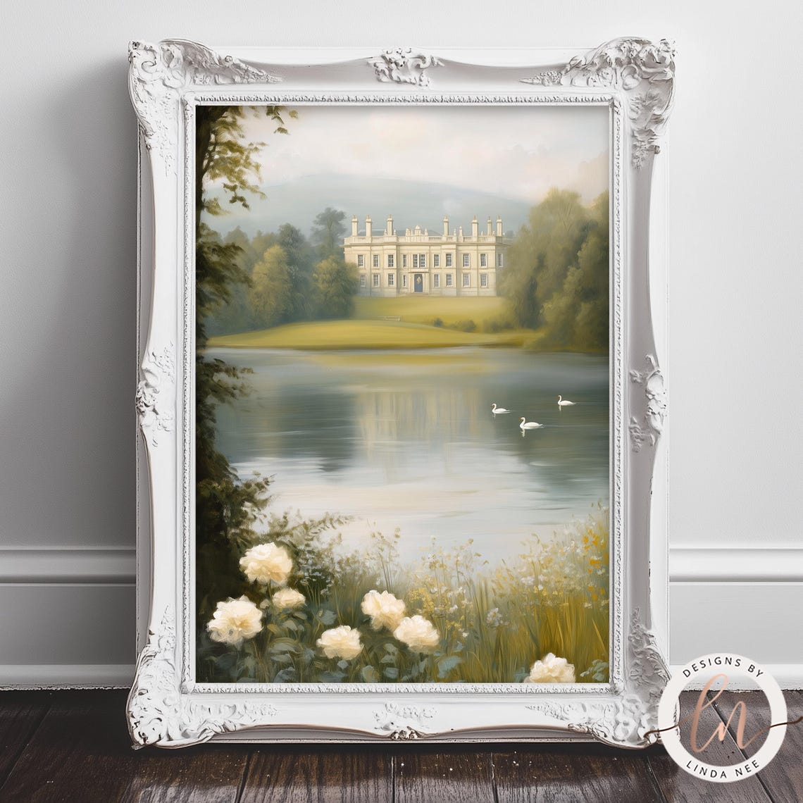 Pemberley Estate, Jane Austen-Inspired Art Print - Image 3