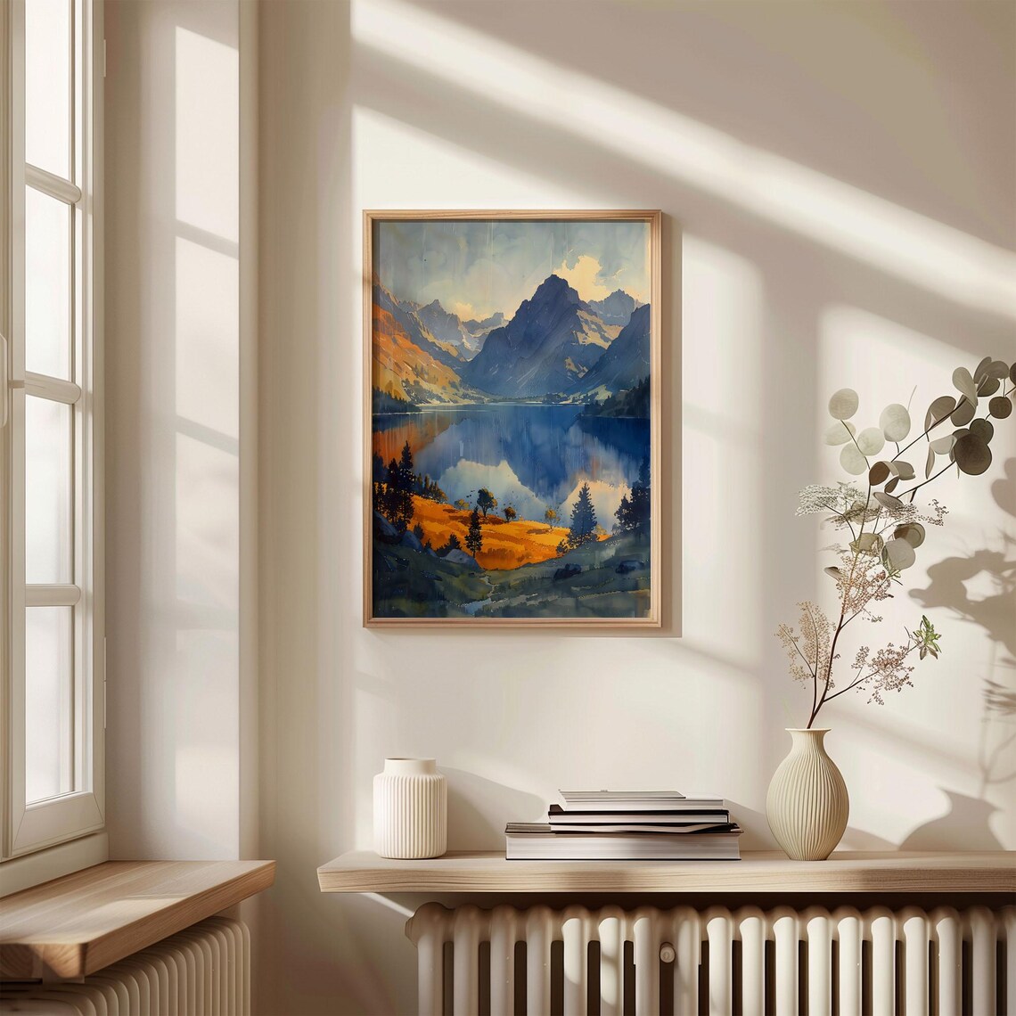 Ben Nevis Watercolor Travel Poster, Scotland - Image 4