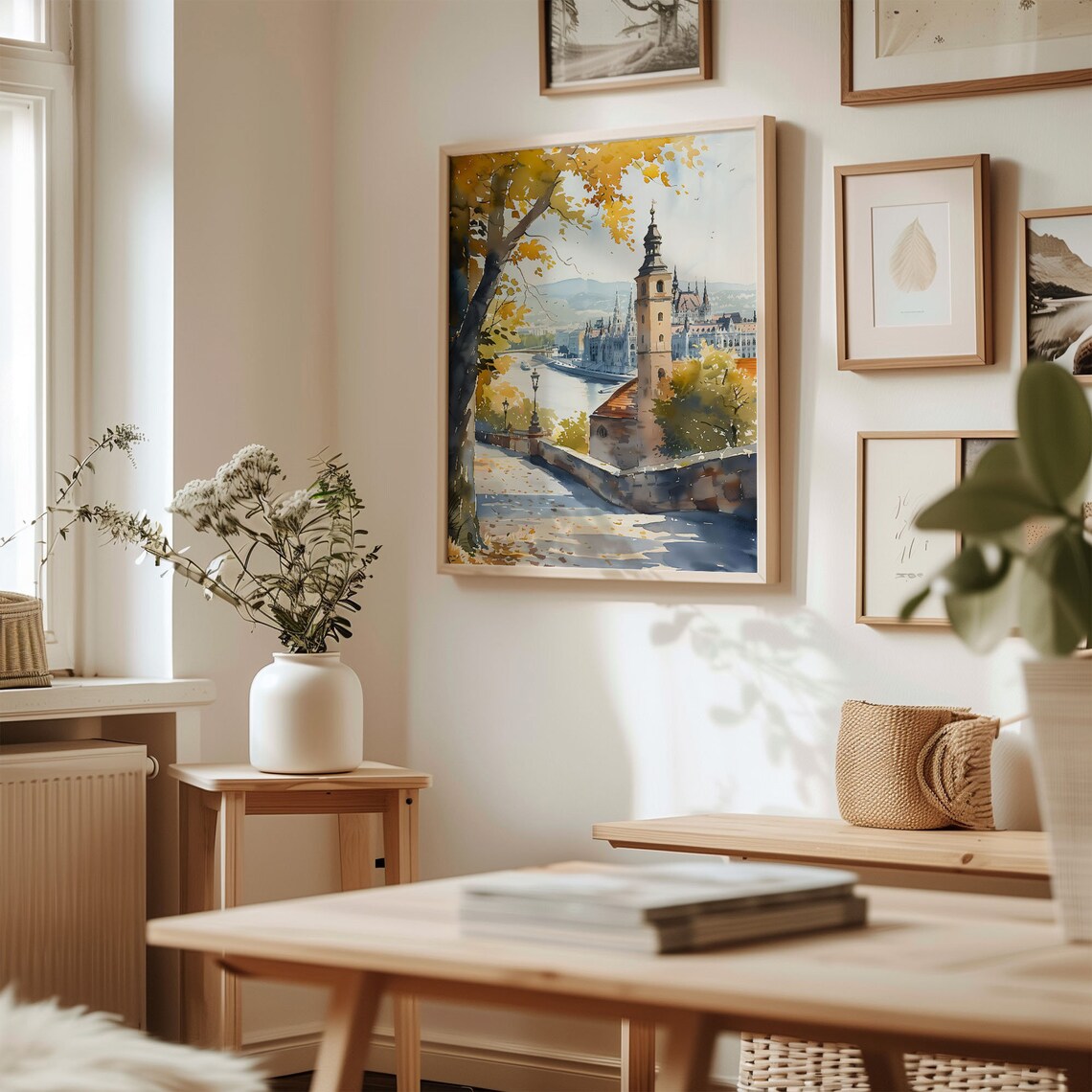 Budapest Watercolor Painting Art Print, Hungary - Image 3
