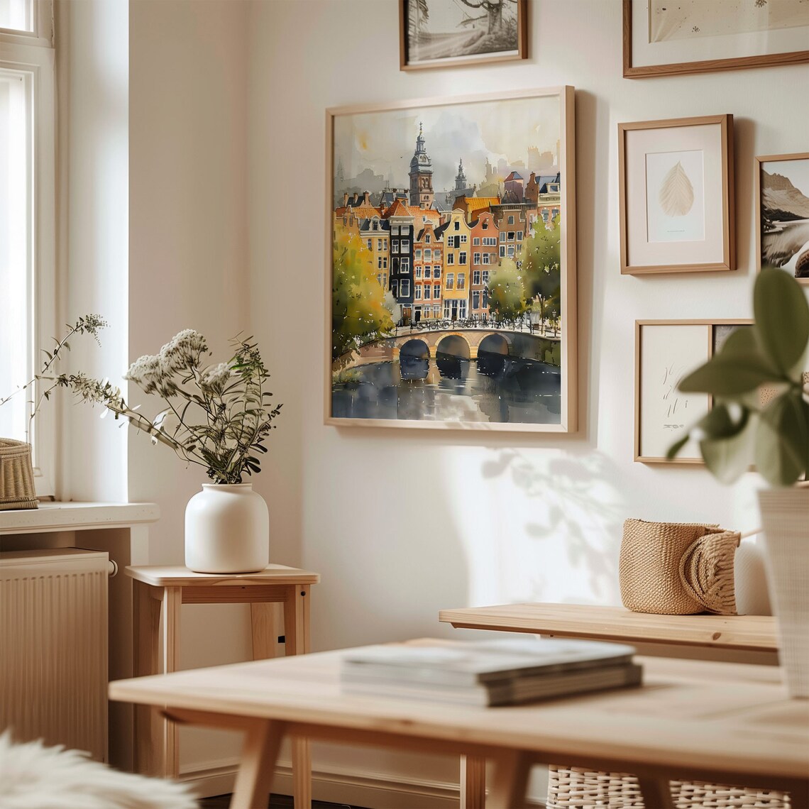 Amsterdam City Poster Wedding Gift Art Print - Image 3
