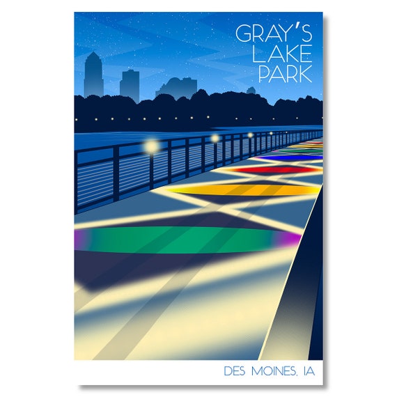 Grays Lake Park Postcard