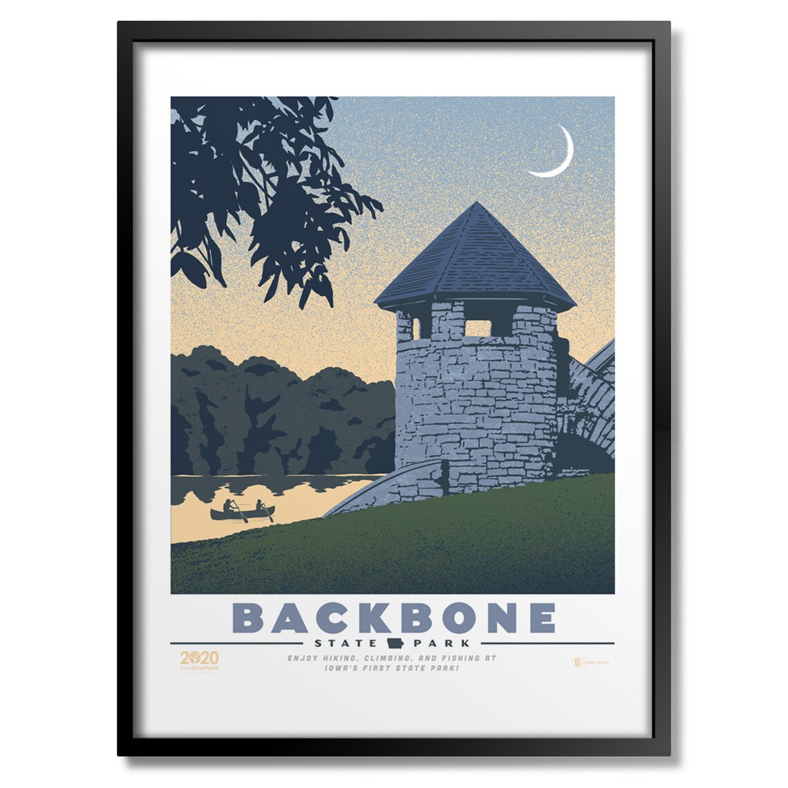 Backbone State Park Art Print