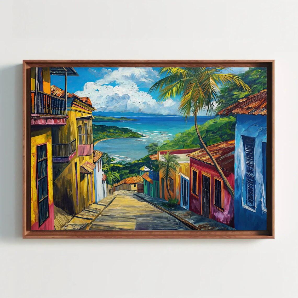 Streets of San Juan, Puerto Rico Art Print - Image 3