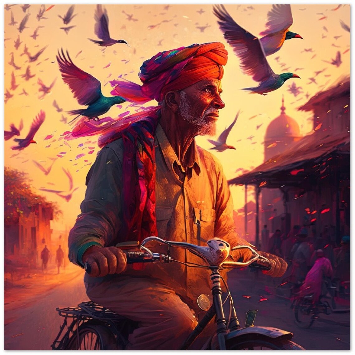 Desi South Asian Art Print, Modern Indian Art - Image 3