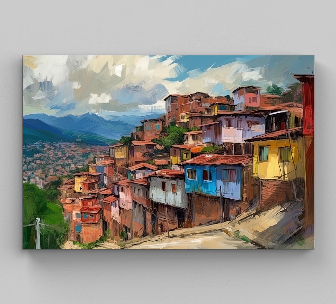 Medellin Colombia Art Print, Colombian Home Decor