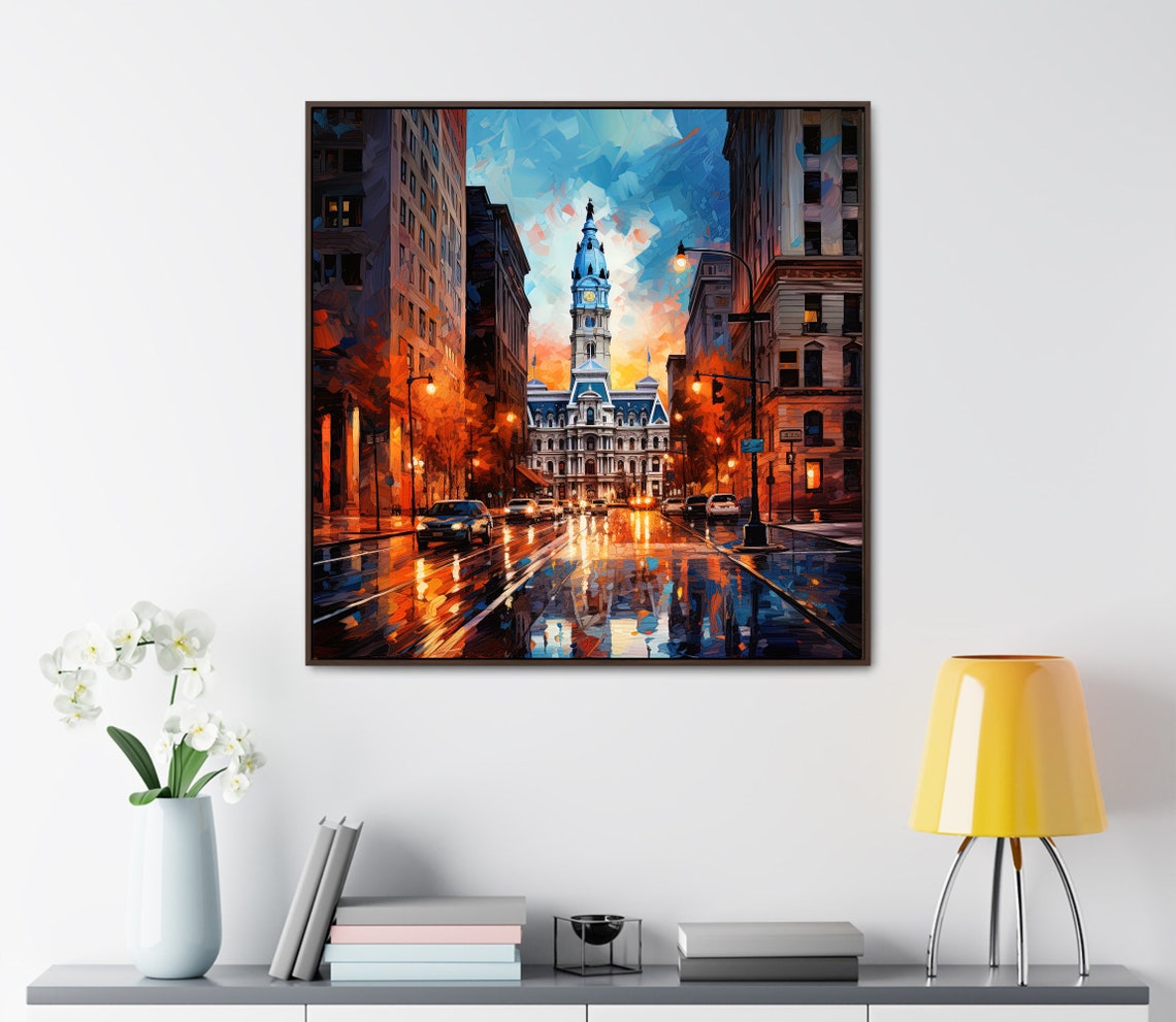 Philadelphia City Art Pennsylvania Travel Philadelphia Art Philadelphia Painting Philadelphia City Philadelphia Art Prints - Image 5