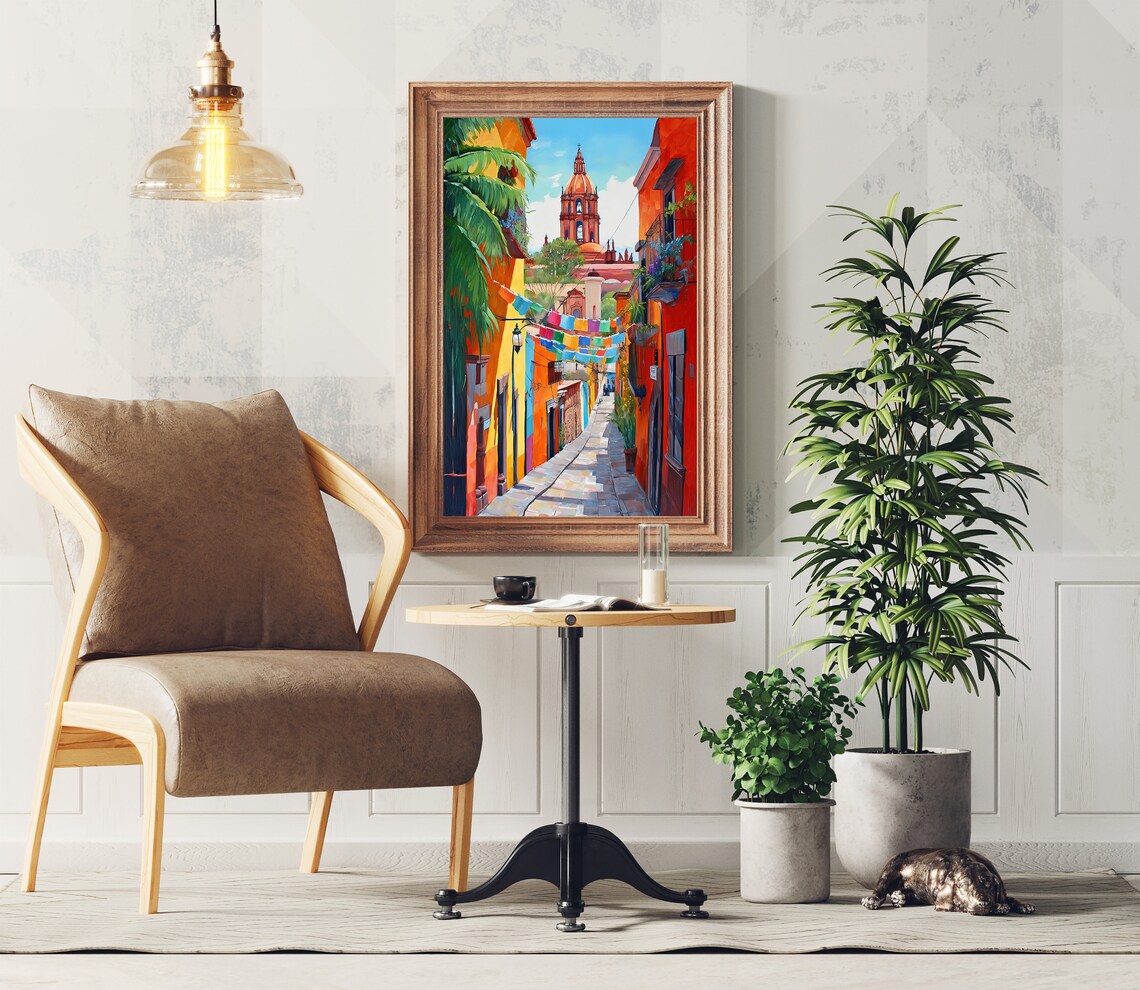 Mexican Art Mexicano Poster, Mexico City Decor - Image 2