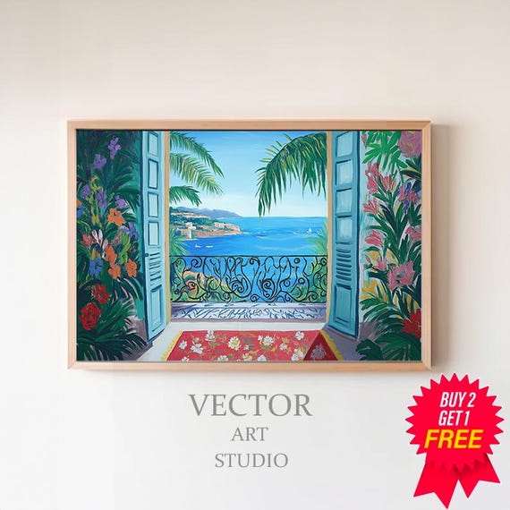 Henri Matisse Poster Farbfrohe Wandkunst Als Matisse Print Matisse Kunstdruck Moderner Horizontaler Kunstdruck Matisse Museum Print