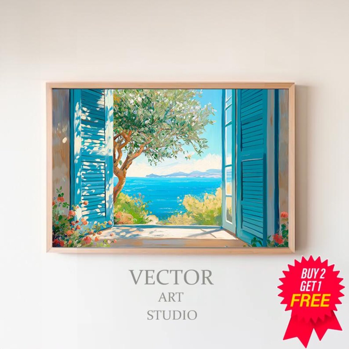 Henri Matisse Modern Art Print, Horizontal Decor