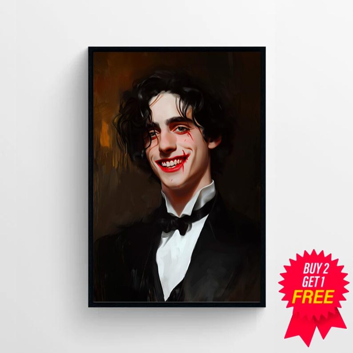 The Vampire Vintage Print Home Decor Dark Academia Dark Art Occult Poster Gothic Home Decor Wiccan Art Witchcraft - Image 4