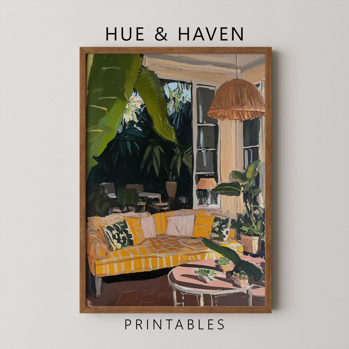 Vacation Home Art Print, Coastal Decor