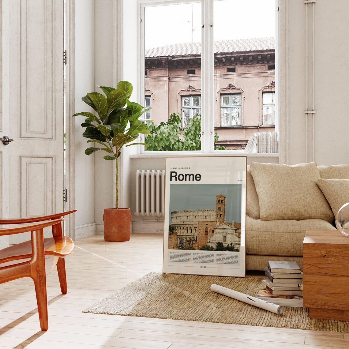 Rome Poster Rome Print Rome Wall Art Rome Gift Rome Travel Poster Rome Photo Italy Print Italy Poster Italy Travel Art Italy Poster - Image 4
