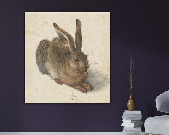 Albrecht Durer Young Hare 1502 Renaissance Masterpiece Rabbit Poster