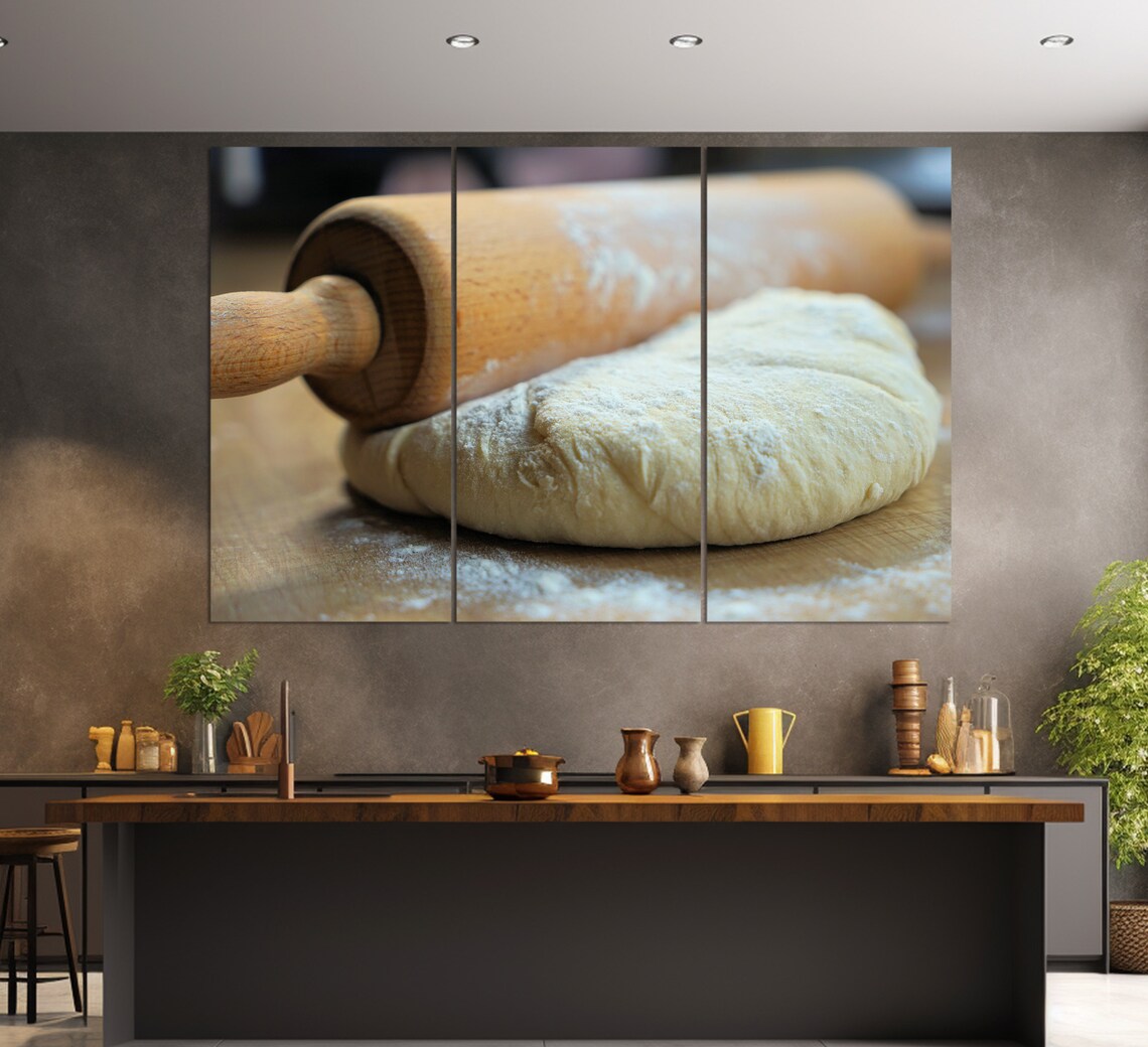 Dough Art Kitchen Wall Decor, Baker Gift - Image 2