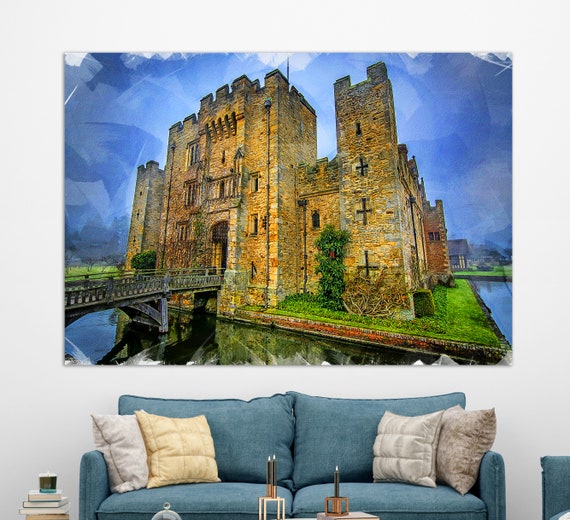 Hever Castle Edenbridge United Kingdom Print Edenbridge Wall Art Edenbridge Painting