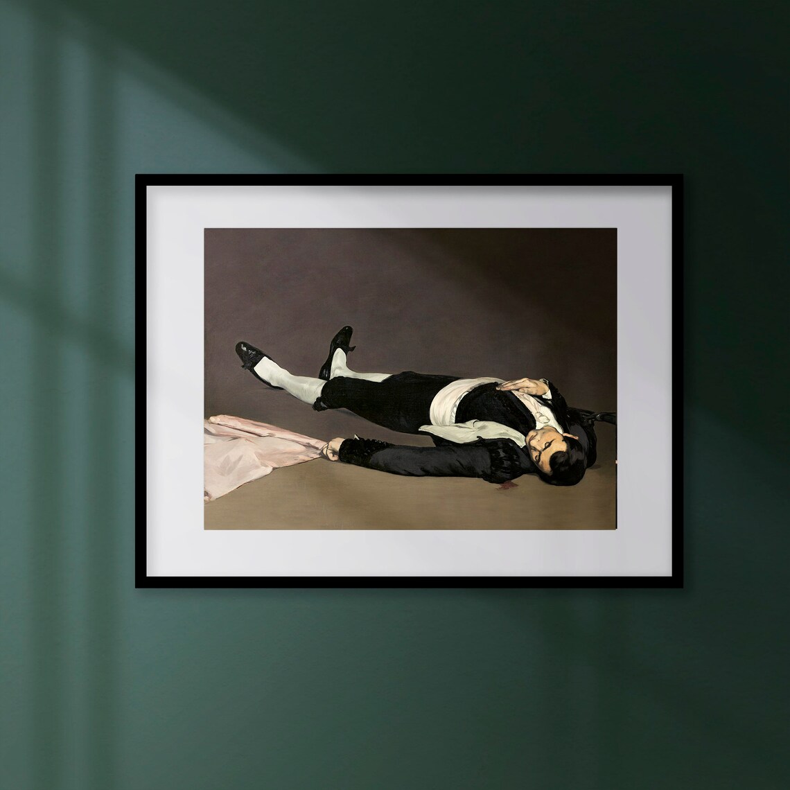 Manet The Dead Toreador Bullfighter Classic Masterpiece Dark Art Poster - Image 3