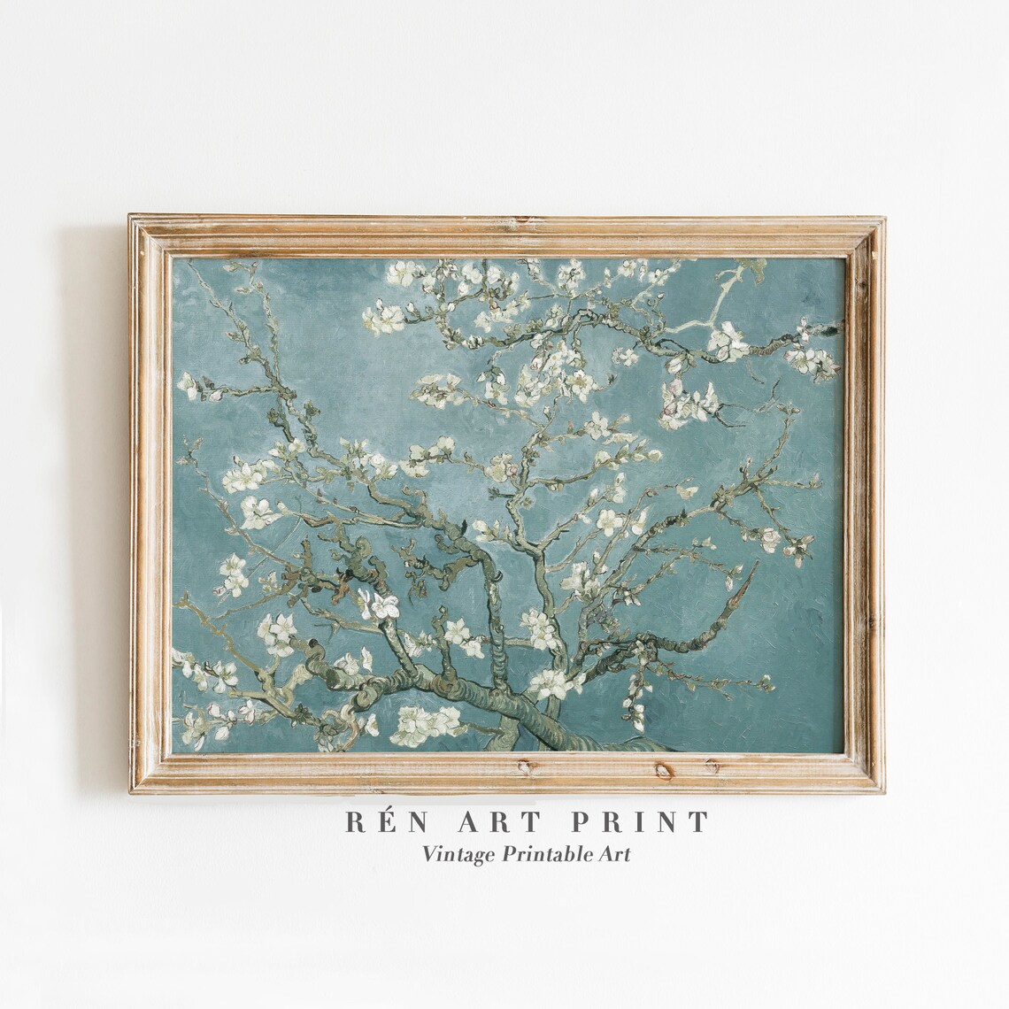 Van Gogh Almond Blossom, Vintage French Art Print