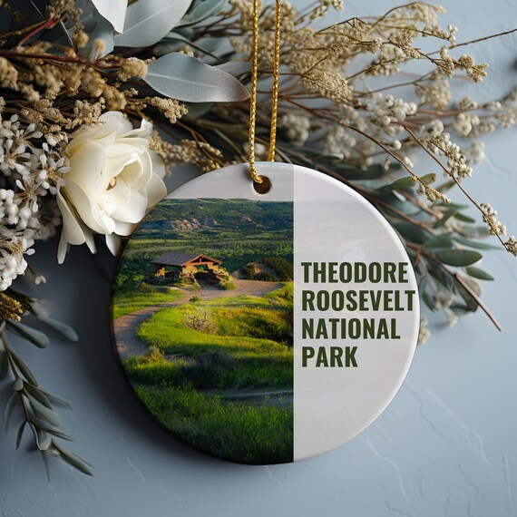 Theodore Roosevelt National Park Badlands Prairie Sunset View Poster