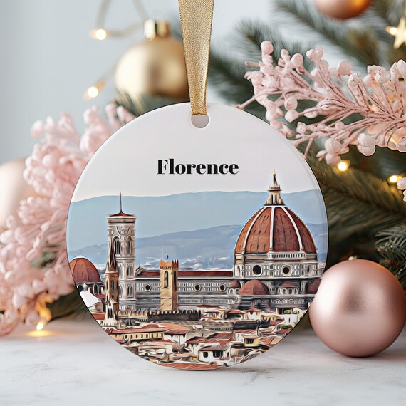 Florence Italy Duomo Cathedral Renaissance Travel Ornament Poster