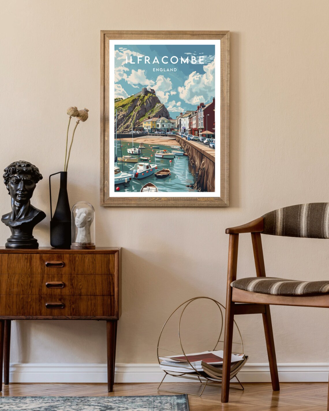 Ilfracombe Travel Poster, England Wall Art Print - Image 2