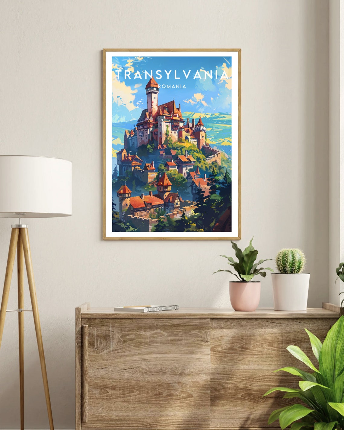 Transylvania Travel Print Romania Transylvania Poster Romania Poster Travel Wall Art Romania Print Romania Europe Transylvania - Image 3