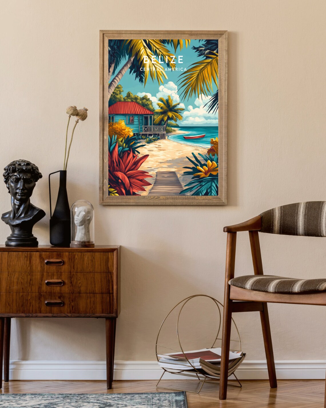 Belize Travel Poster, Central America Wall Art - Image 2
