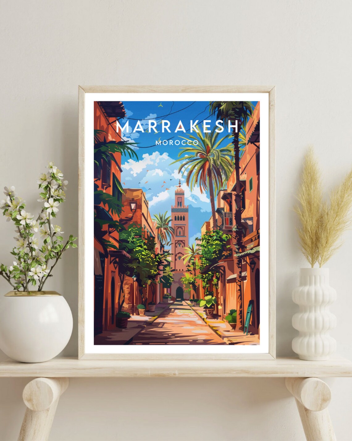 Marrakesh Morocco Travel Wall Art Poster - Image 4