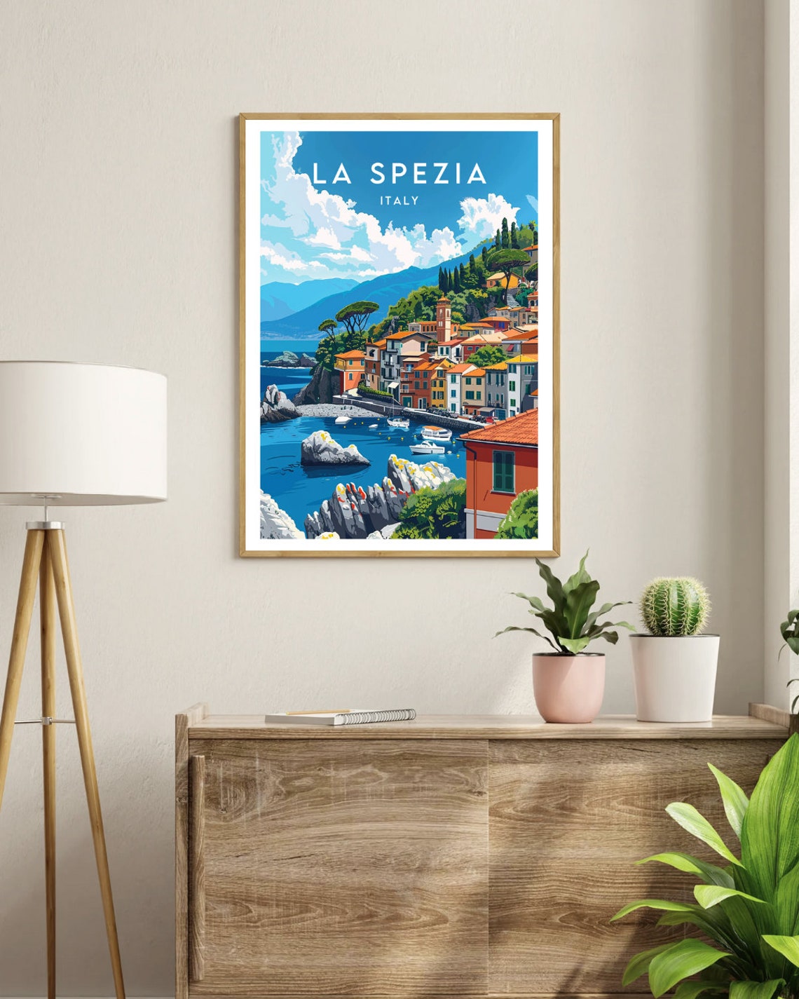 La Spezia Travel Print Italy La Spezia Poster Italy Poster Travel Wall Art Italy Print Poster Italy Europe La Spezia Italian - Image 3