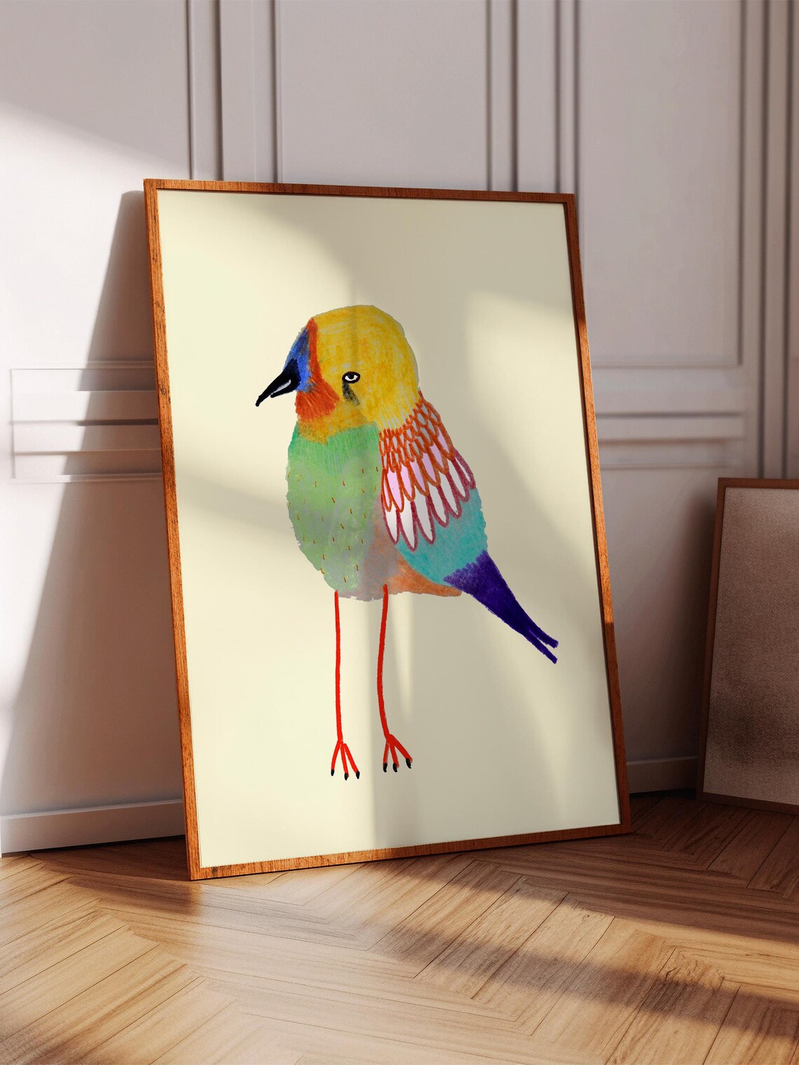 Bird Art Print, Nursery Decor for Kids Rooms