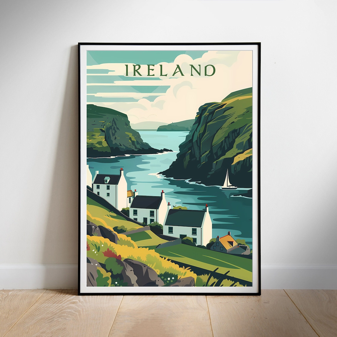 Ireland New Home Gift Travel Poster - Image 2
