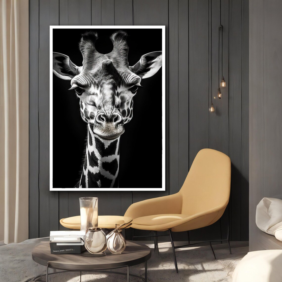 Camel Animals, Modern Decor Ideas Art Print - Image 3