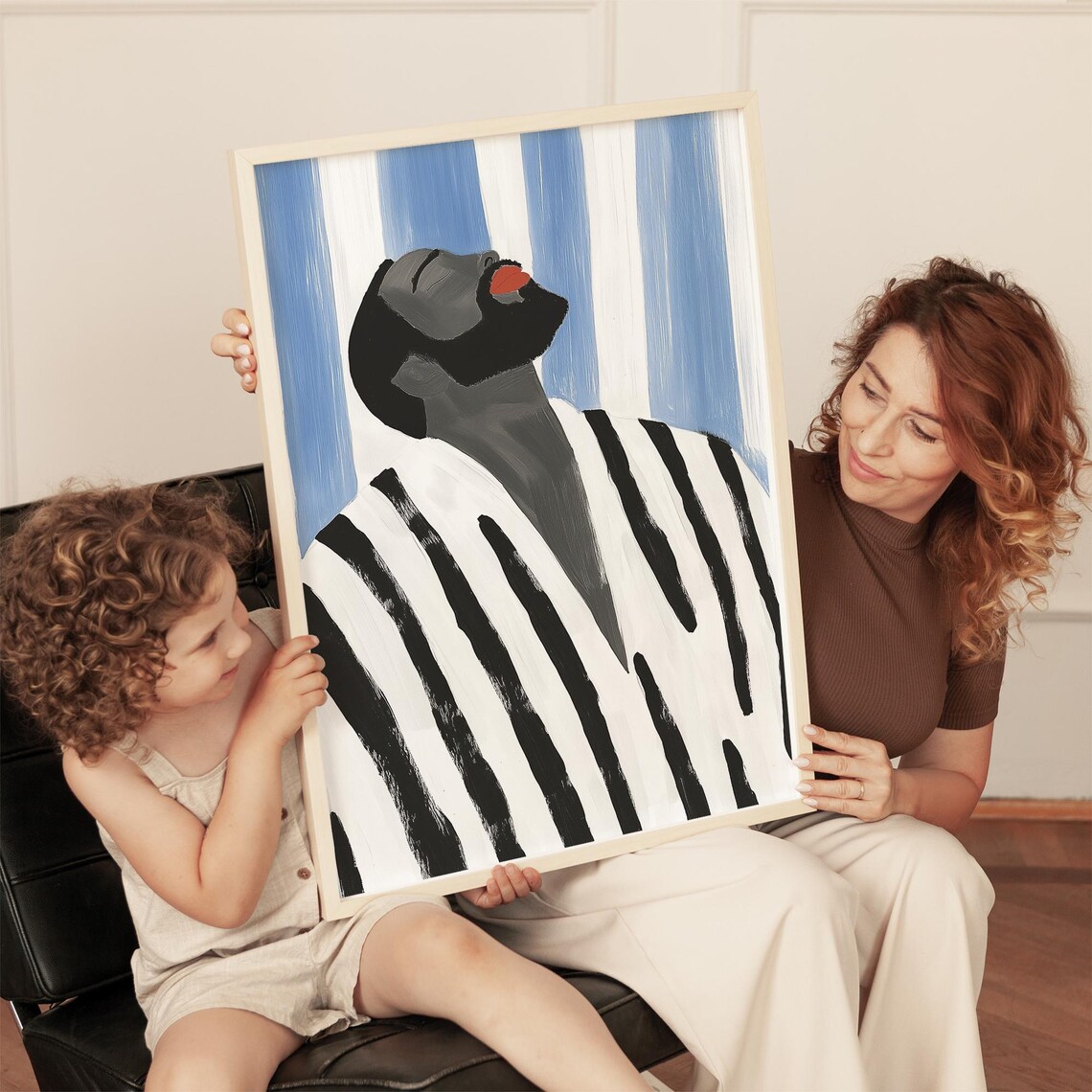 Abstract People, Contemporary Artwork Print - Image 4
