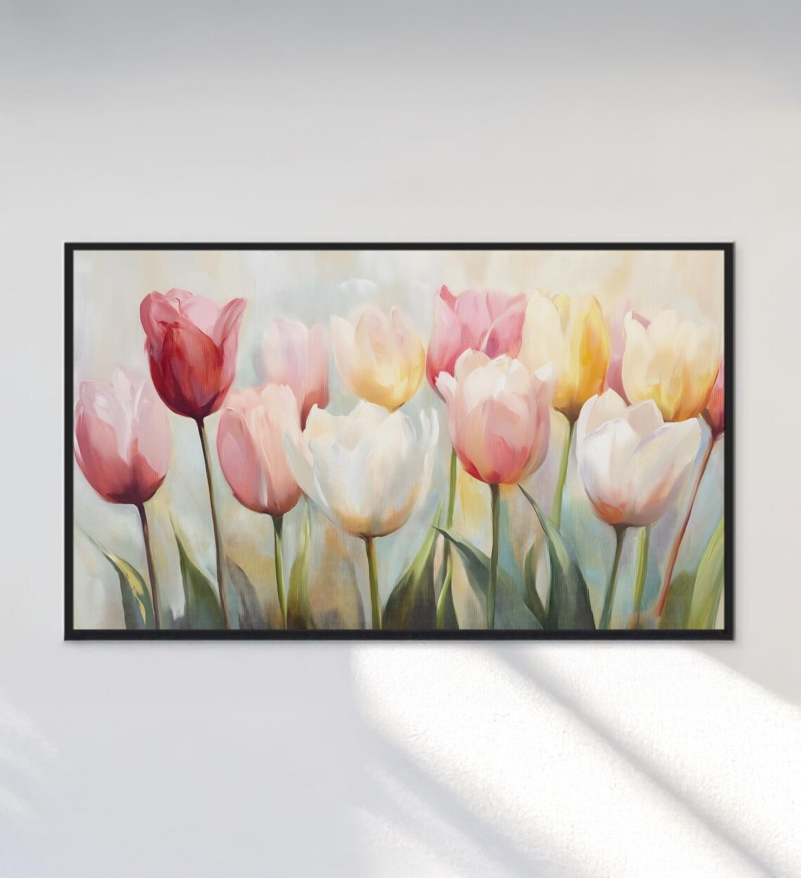 Spring Floral Tulip Easter Art for Frame TV - Image 3