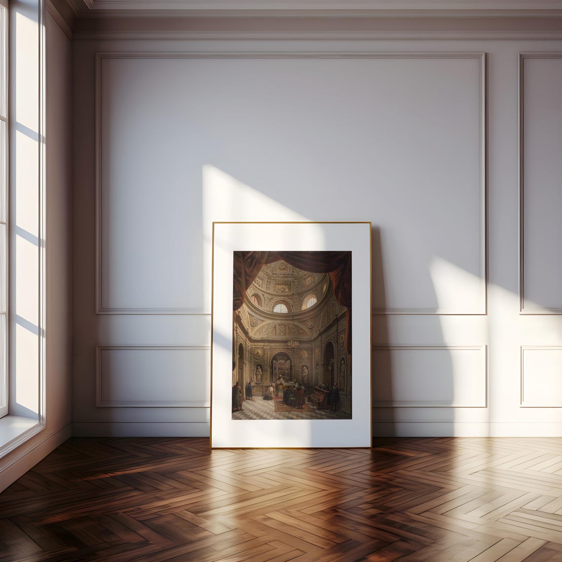 Sigismund Chapel Baroque Interior Golden Dome Worship Art Poster - Image 5