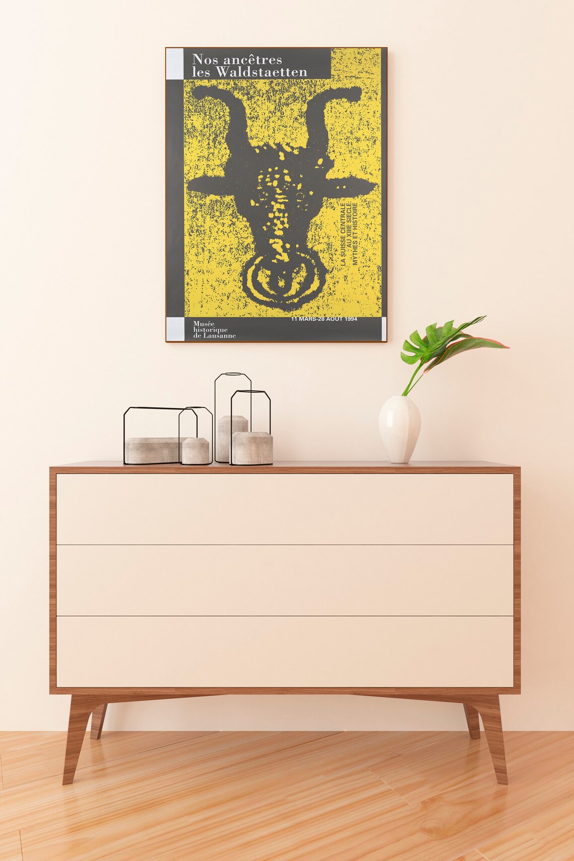 Modern Abstract Museum Exhibition Poster Print - Image 2