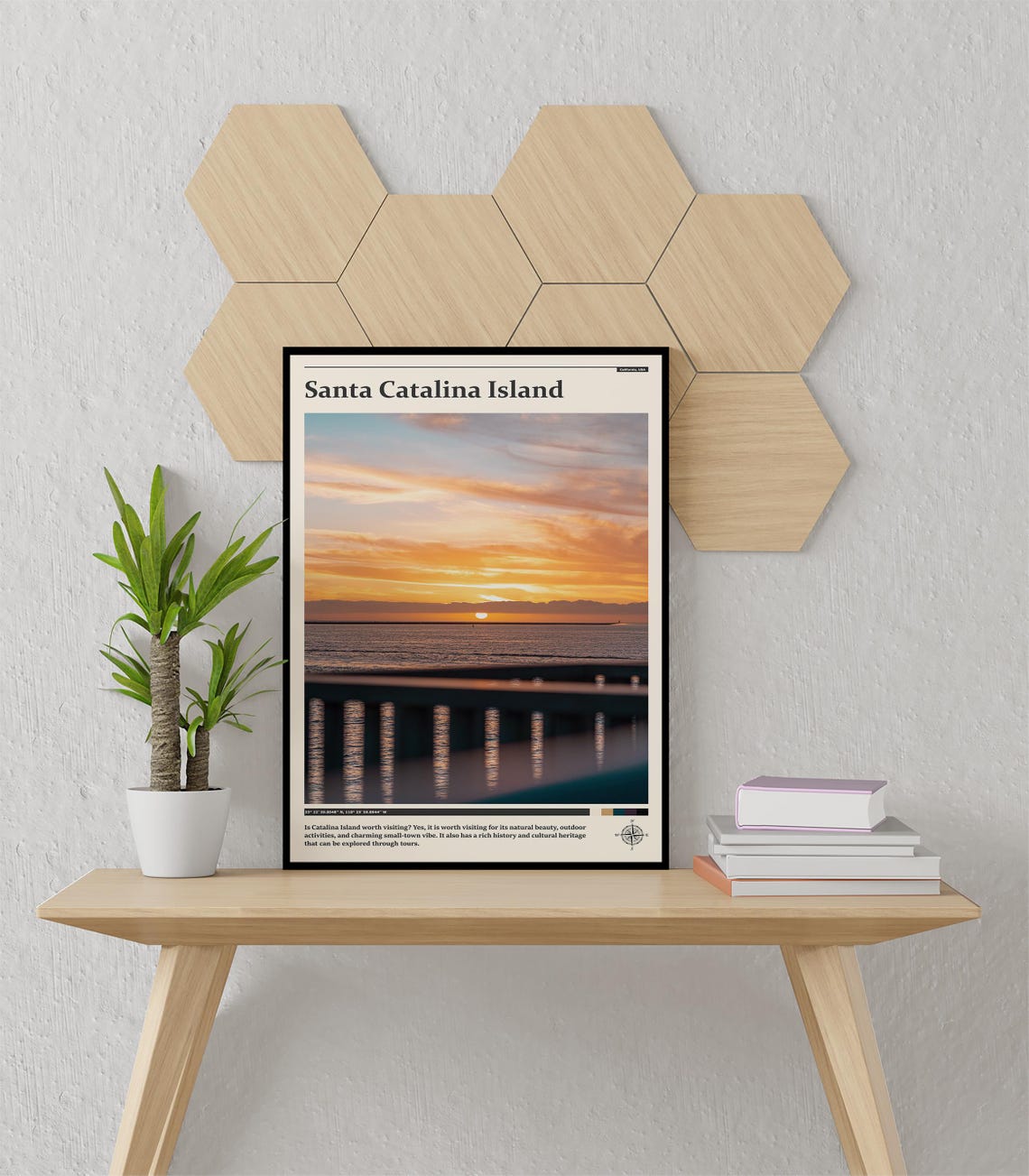 Travel Photography Santa Catalina Island Print Santa Catalina Island Wall Art Santa Catalina Island Poster Santa Catalina Island Photo - Image 2