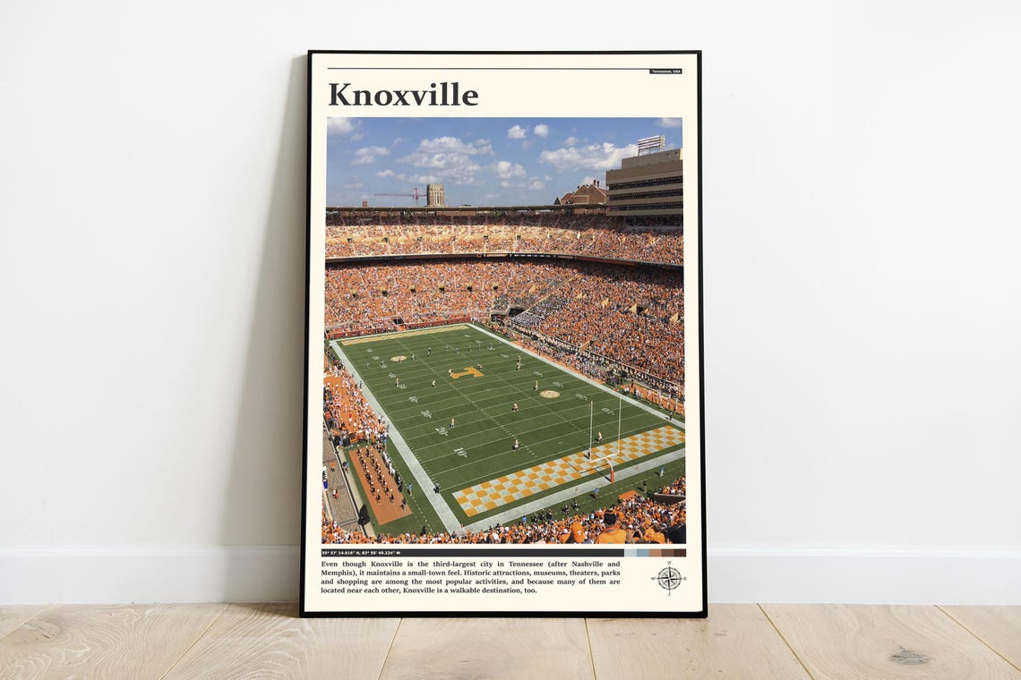 Travel Photography Knoxville Print Knoxville Wall Art Knoxville Poster Knoxville Photo Knoxville Poster Print Knoxville Wall Art