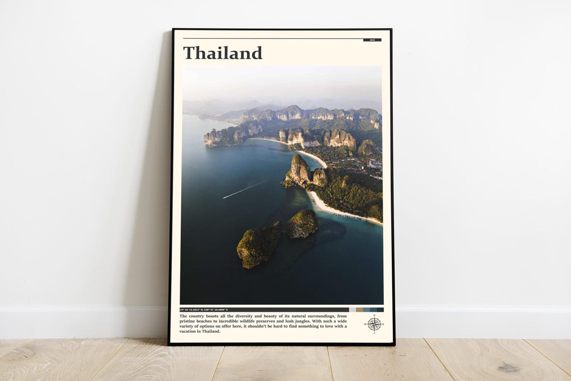 Travel Photography Thailand Print Thailand Wall Art Thailand Poster Thailand Photo Thailand Poster Print Thailand Wall Decor