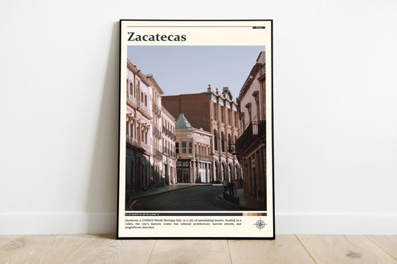 Travel Photography Zacatecas Print Zacatecas Wall Art Zacatecas Poster Zacatecas Photo Zacatecas Poster Print Mexico Zacatecas