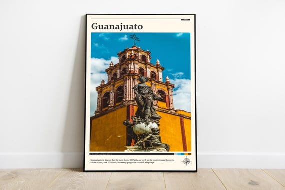 Travel Photography Guanajuato Print Guanajuato Art Guanajuato Poster Guanajuato Photo Guanajuato Poster Print Mexico Wall Art
