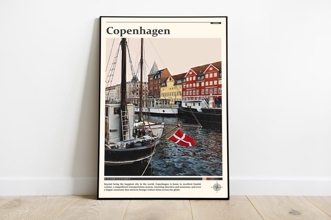 Travel Photography Copenhagen Print Copenhagen Wall Art Copenhagen Poster Copenhagen Photo Denmark Wall Art Copenhagen Decor
