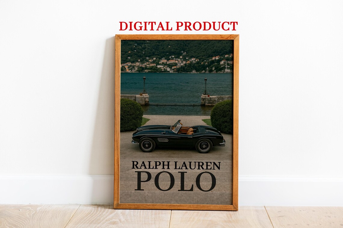 Vintage Fashion Magazine Poster Retro Summer Collection Jpeg File