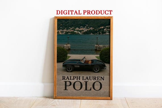 Vintage Fashion Magazine Poster Retro Summer Collection Jpeg File