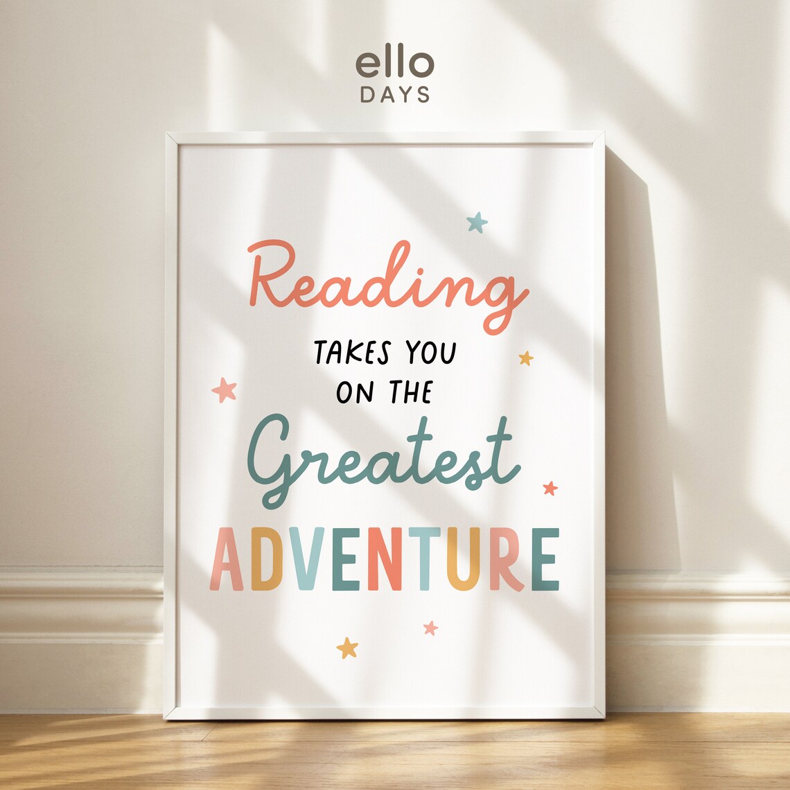 Reading Adventures Classroom Decor Poster - Image 2