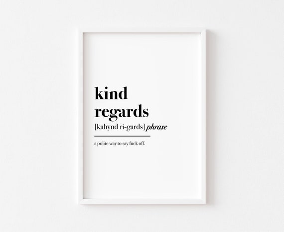 Home Office Typography Work From Definition Art Print
