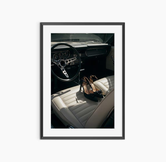 Car Poster Photography Prints Fashion Retro Print Vintage Fine Art Museum Quality Wall