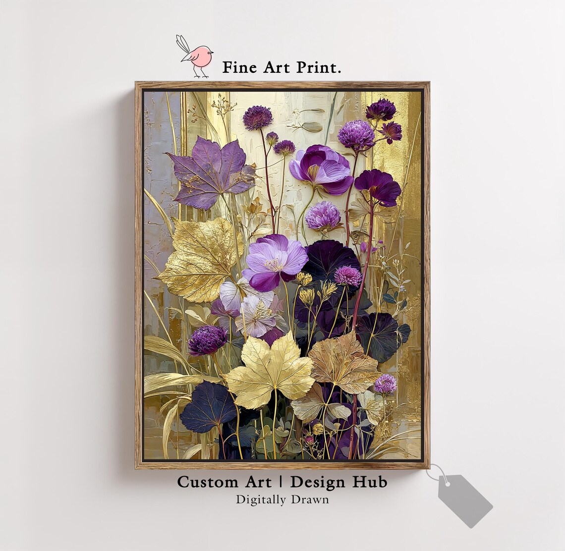 Botanical Floral Poster, Fine Home Decor