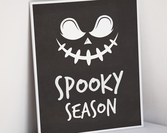Spooky Season Ghost Halloween Art Print Spooky Art Print Halloween Wall Decor Moody Wall Art Horror Printables Halloween Ghost Art Print