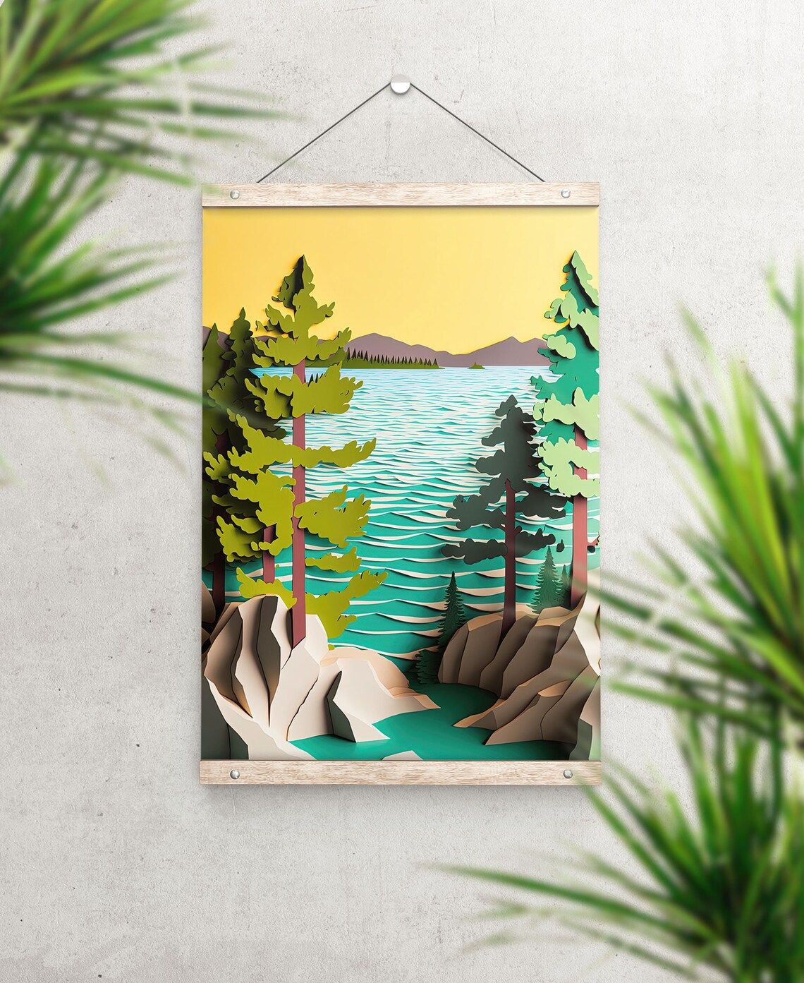 Lake Superior Print, Minnesota Scenic Art Print - Image 4